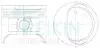 Поршень із пальцем +0.25мм (к-кт на двигун) Toyota 1,5L OHV (5K) TEIKIN 46107-025 (фото 1)