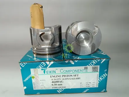 Поршень із пальцем +0.50мм (к-кт на двигун) Toyota 1CD-FTV Alfin Gallery TEIKIN 46680AG-050