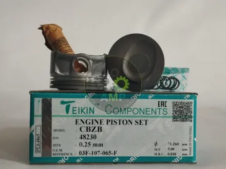 Поршень із пальцем +0.25мм (к-кт на двигун) CBZB TEIKIN 48230-025
