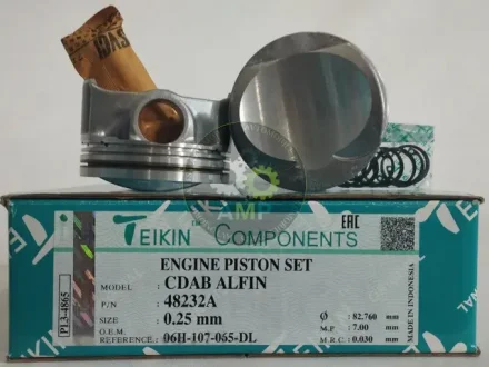 Поршень із пальцем +0.25мм (к-кт на двигун) CDAB ALFIN TEIKIN 48232A-025