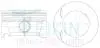 Поршень із пальцем +0.75 (к-кт на двигун) VAG 2.0TFSI BPY CBFA CCTA ALFIN TEIKIN 48611A-075 (фото 1)