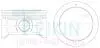 Поршень STD DELTA 2.7L TEIKIN 51124STD (фото 1)