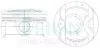 Поршень ДВЗ STD (4шт.+пальцы) Hyundai G4FJ 1.6 DOHC GDI Tucson (13-), Solaris 1.6 (-10), Veloster (11-) TEIKIN 51155-STD (фото 1)