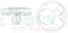 Поршень ДВС 0.5 (4шт.+пальцы) Hyundai 2.0 (G4NC/G4NC) Tucson (15-), Sonata (17-) GDI TEIKIN 51160-050 (фото 1)