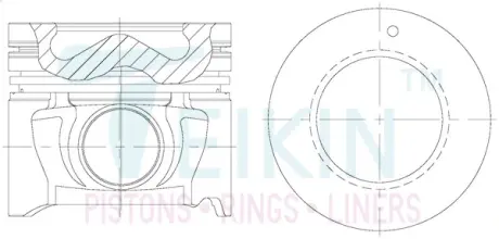 Автозапчасть TEIKIN 51604ASTD