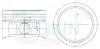 Поршень ДВС 0.5 (4шт.+пальцы) Peugeot/Citroen (TU5JP4) C3, C4, Partner/Berlingo 1.6 DOHC 16V TEIKIN 67106-050 (фото 1)