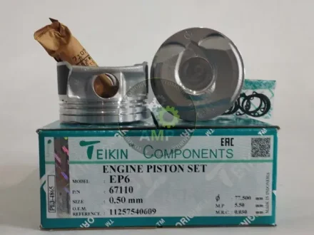 Поршень із пальцем +0.50мм (к-кт на двигун) EP6 TEIKIN 67110-050