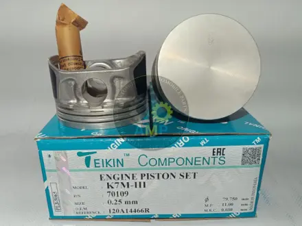 Поршень із пальцем +0.25мм (к-кт на двигун) K7M-III TEIKIN 70109-025