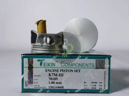 Поршень із пальцем +1.00мм (к-кт на двигун) Renault K7M 1.6L TEIKIN 70109-100