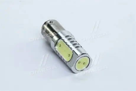 Лампа LED двухконтактных указателей поворотов и стоп-сигналов 4SMD Мега-LED BAY15d 12V WHITE <TEMPES TEMPEST Tmp-09BAY15d-12V
