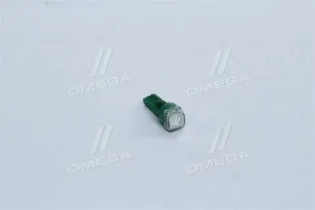 Лампа LED б/ц приборная панель, подсветка кнопок Т5-02 (1SMD) W2,0х4,6d зеленая 12V<> TEMPEST Tmp-29T5-12V
