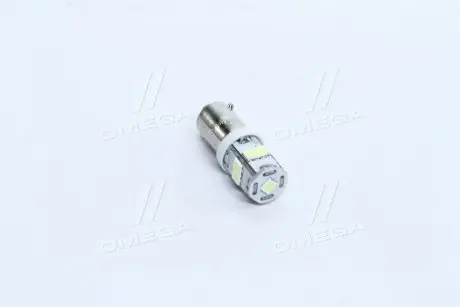 Лампа LED габарит, подсветка приборной панели T8-03 9SMD (размер 3528) T4W (BA9s) белый 24V <TEMP TEMPEST Tmp-33T8-24V