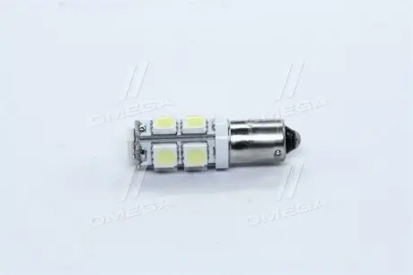 Лампа LED габарит, посветка приборной панели T8-03 9SMD (размер 5050) T4W (BA9s) белый 24V <> TEMPEST Tmp-34T8-24V