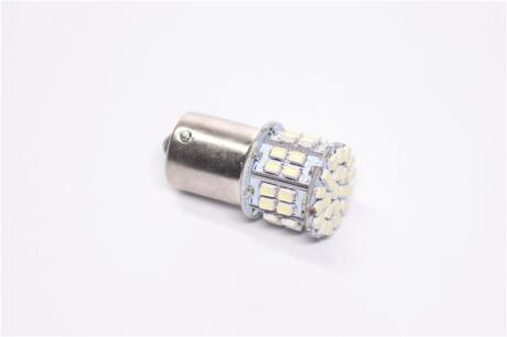 Лампа LED указателей поворотов и стоп-сигналов 12V BA15S 50SMD WHITE <> TEMPEST Tmp-L0969