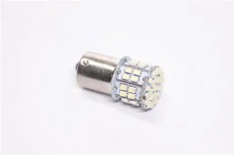 Лампа LED указателей поворотов и стоп-сигналов 12V BA15S 50SMD WHITE <> TEMPEST Tmp-L0969