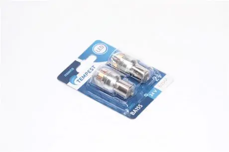 Лампа LED указателей поворотов и стоп-сигналов 24V BA15S 15SMD WHITE <> TEMPEST Tmp-LX17-S25-24