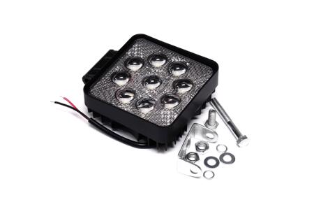 Фара LED додаткова 5D 24V/27W 9діод (квадратна) TEMPEST TP 27-5D-C4