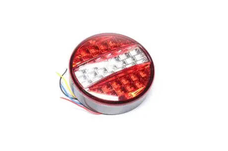 Фонарь задний круглый LED белый 24v TEMPEST TP 56-12-57