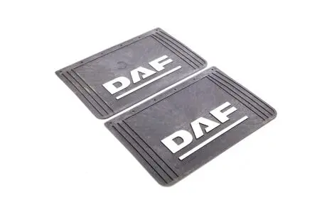 Брызговик 40X60X4 с объемной надписью DAF TEMPEST TP 95.47.34