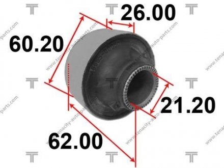 Сайлентблок рычага TENACITY AAMTO1086 (фото 1)