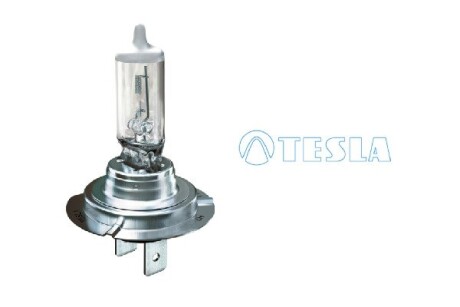 Лампа галоген H7 LL,12V,55W,PX26d Premium TESLA B50701