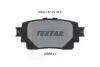 Колодки гальмівні (задні) Toyota Rav4 18-/Highlander 19- (з датчиком) TEXTAR 2058201 (фото 1)