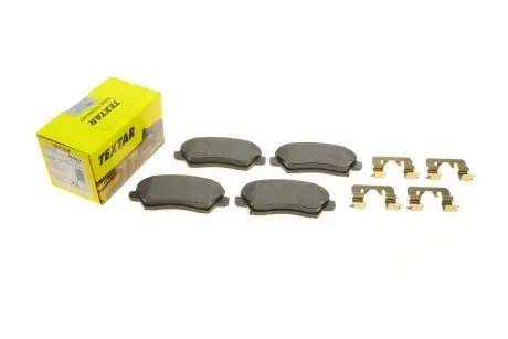 Колодки тормозные (передние) Hyundai i30 16-/Kia Ceed/Cerato 16-(Bosch) Q+ (с датчиком) TEXTAR 2153201