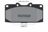 Тормозные колодки, дисковый тормоз.) TEXTAR 2185401 (фото 1)