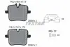 Колодки тормозные (задние) BMW M5 (G30)/X5 (G05)/X6 (G06) 17-(TRW) (с аксессуарами) TEXTAR 2203901 (фото 2)