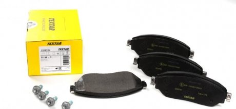 Тормозные колодки (передние) Renault Trafic 1.6 dCi 14- (TRW) Q+ TEXTAR 2208701 (фото 1)