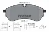 Тормозные колодки (передние/задние) VW Crafter/MAN TGE 2.0TDI 16- (CBI) Q+ (163.6x67x21.1) TEXTAR 2214701 (фото 2)