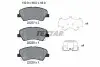 Тормозные колодки (передние) Hyundai Bayon/i20/Kia Rio/Stonic 20-(Akebono) Q+ TEXTAR 2222701 (фото 12)