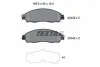 Колодки тормозные (передние) Nissan Leaf/NV200 17- (Akebono) (+датчик) TEXTAR 2243903 (фото 2)