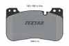 Тормозные колодки (передние) BMW 5 (G30/F90)/X5 (G05/F95)/3 (G20/G80) 17- (Brembo) Q+ TEXTAR 2244101 (фото 1)
