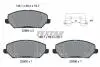 Тормозные колодки (передние) Hyundai i30 16-/Kia Ceed/Pro Ceed 18- Q+ TEXTAR 2280401 (фото 1)