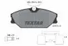 Тормозные колодки, дисковый тормоз.) TEXTAR 2317203 (фото 1)