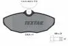 Тормозные колодки, дисковый тормоз.) TEXTAR 2342401 (фото 1)