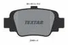 Тормозные колодки, дисковый тормоз.) TEXTAR 2345401 (фото 1)