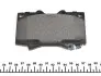 Тормозные колодки (передние) Toyota Land Cruiser 90- (Sumitomo) TEXTAR 2352402 (фото 4)