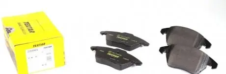 Тормозные колодки (передние) Citroen C4/Peugeot 307 03- (Teves) TEXTAR 2358901