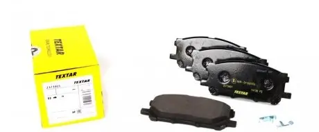 Тормозные колодки (передние) Lexus RX 03- (Akebono) (140.8x59.3) TEXTAR 2373401