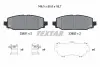 Тормозные колодки (задние) Jeep Wrangler 17- (TRW) TEXTAR 2383101 (фото 1)