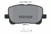 Гальмівні колодки TOYOTA Avensis/Corolla/Matrix "F "01-14 TEXTAR 2383601 (фото 1)