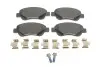Колодки тормозные (передние) Citroen C1/Peugeot 107/Toyota Aygo 05- (Bosch) Q+ TEXTAR 2395901 (фото 1)
