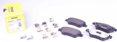 Колодки гальмівні (передні) Opel Corsa D 06- (Bosch) Q+ TEXTAR 2398202