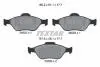 Тормозные колодки (передние) Toyota Yaris 1.0-1.4 05- (Teves) TEXTAR 2402201 (фото 1)