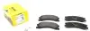 Тормозные колодки (передние) Jeep Grand Cherokee II 99-05 (Akebono) TEXTAR 2408301 (фото 1)