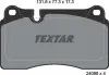 Тормозные колодки (передние) VW Touareg 02- (Brembo) TEXTAR 2409801 (фото 2)