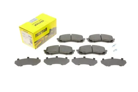 Колодки гальмівні (передні) Subaru Impreza 00- TEXTAR 2437201