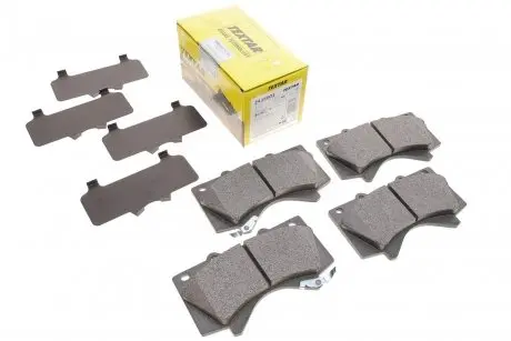 Тормозные колодки (передние) Toyota Land Cruiser 200 08- (Advics) TEXTAR 2438601